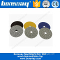 China manufacture supply For Stone 3 Inch Three Step Resin Diamond Polishing Pad